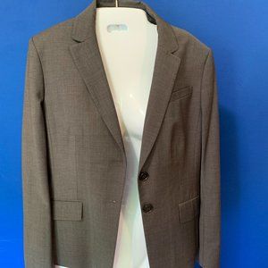 ANN TAYLOR GRAY BLAZER Sz 10P